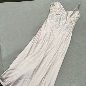 Victoria’s Secret light pink satin nightgown